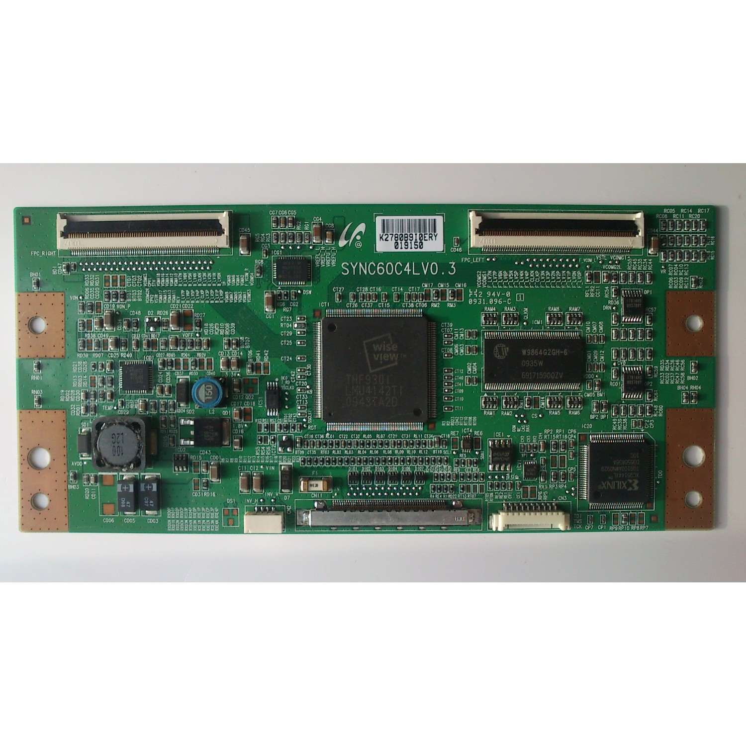 T-CON / SAMSUNG LJ94-02780B / 2780B / SYNC60C4LV0.3 / PANEL´S LTA400HA11 / LTA400HA07 / MODELOS 40LE45Q / 40E200U1 / 40LV665D / 40RV525R / VR-4085DF